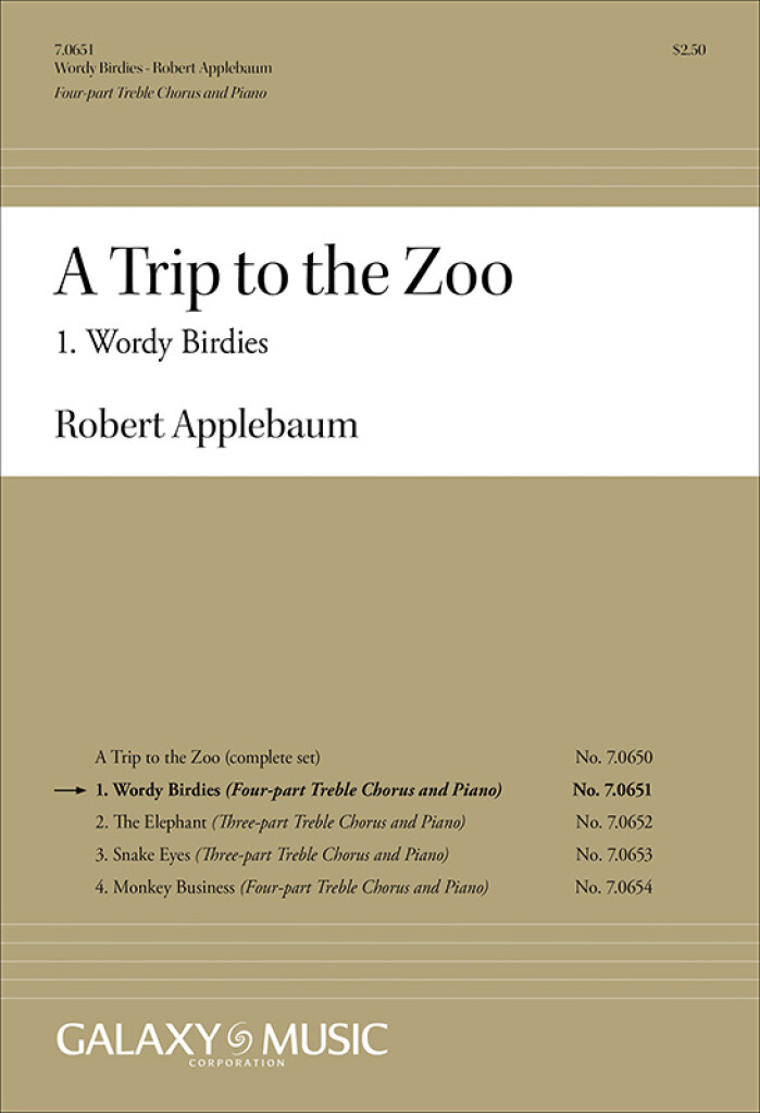 A Trip to the Zoo: 1. Wordy Birdies